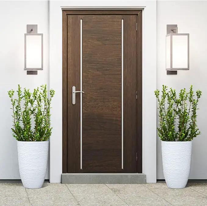 Worth Garden 2-Pack 21" H. White Tall Planters - 14'' Dia Resin Large Round Flower Pots for Outdoor Plants Trees - Imitation Stone Finish Plastic Indoor Front Porch 9 Gallon Decorative Container Patio by GreenHaven Gardens
