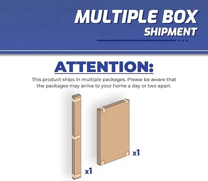 MonsterRAX - 2x6 Overhead Storage Rack (Hammertone, 18"-33" Ceiling Drop Down) by GreenHaven Gardens