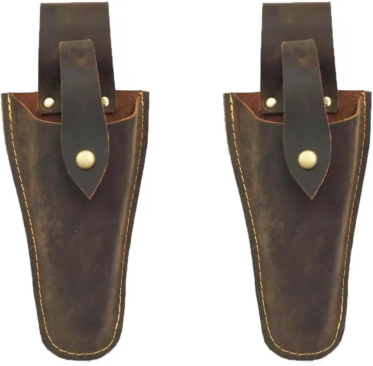 Plier Holder for Belt, Durable Leather Sheath Pouch Holder Gardening Tools Holster Belt Case for Garden Pruning Pliers Shears Scissors or Knife,Tools Gifts for Men Dad Husband Boyfriend by GreenHaven Gardens