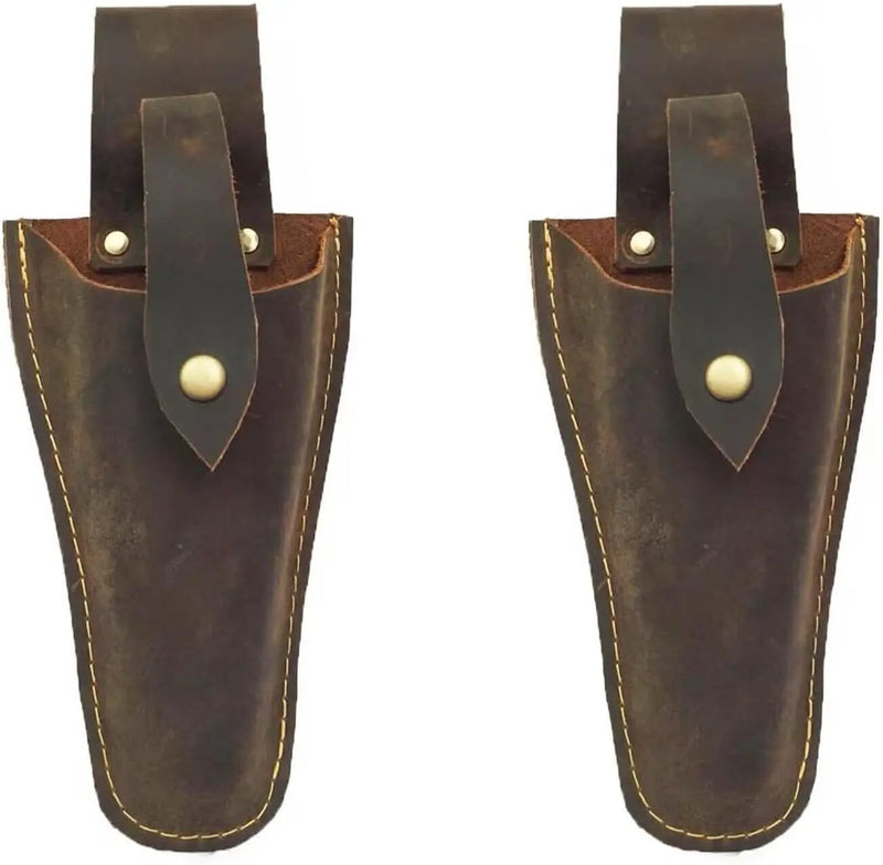 Plier Holder for Belt, Durable Leather Sheath Pouch Holder Gardening Tools Holster Belt Case for Garden Pruning Pliers Shears Scissors or Knife,Tools Gifts for Men Dad Husband Boyfriend by GreenHaven Gardens