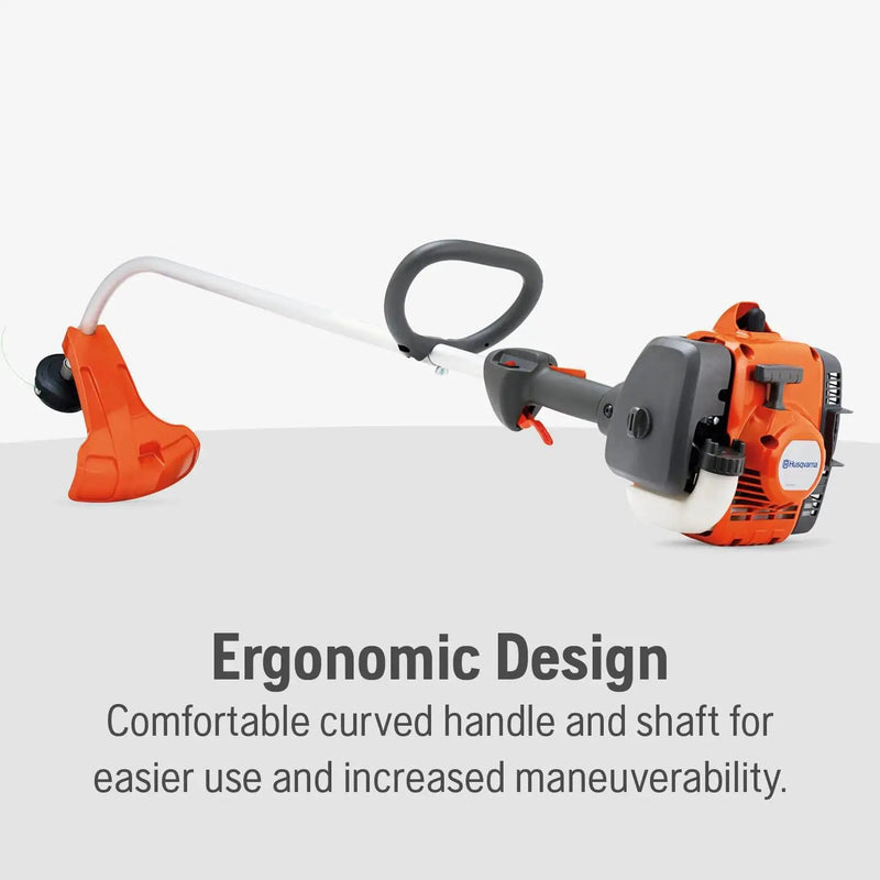 Husqvarna 122C Gas String Trimmer, 22-cc 2-Cycle, 17-inch Curved Shaft Gas String Trimmer with Tap N' Go Trimmer Head, 966712701 by GreenHaven Gardens
