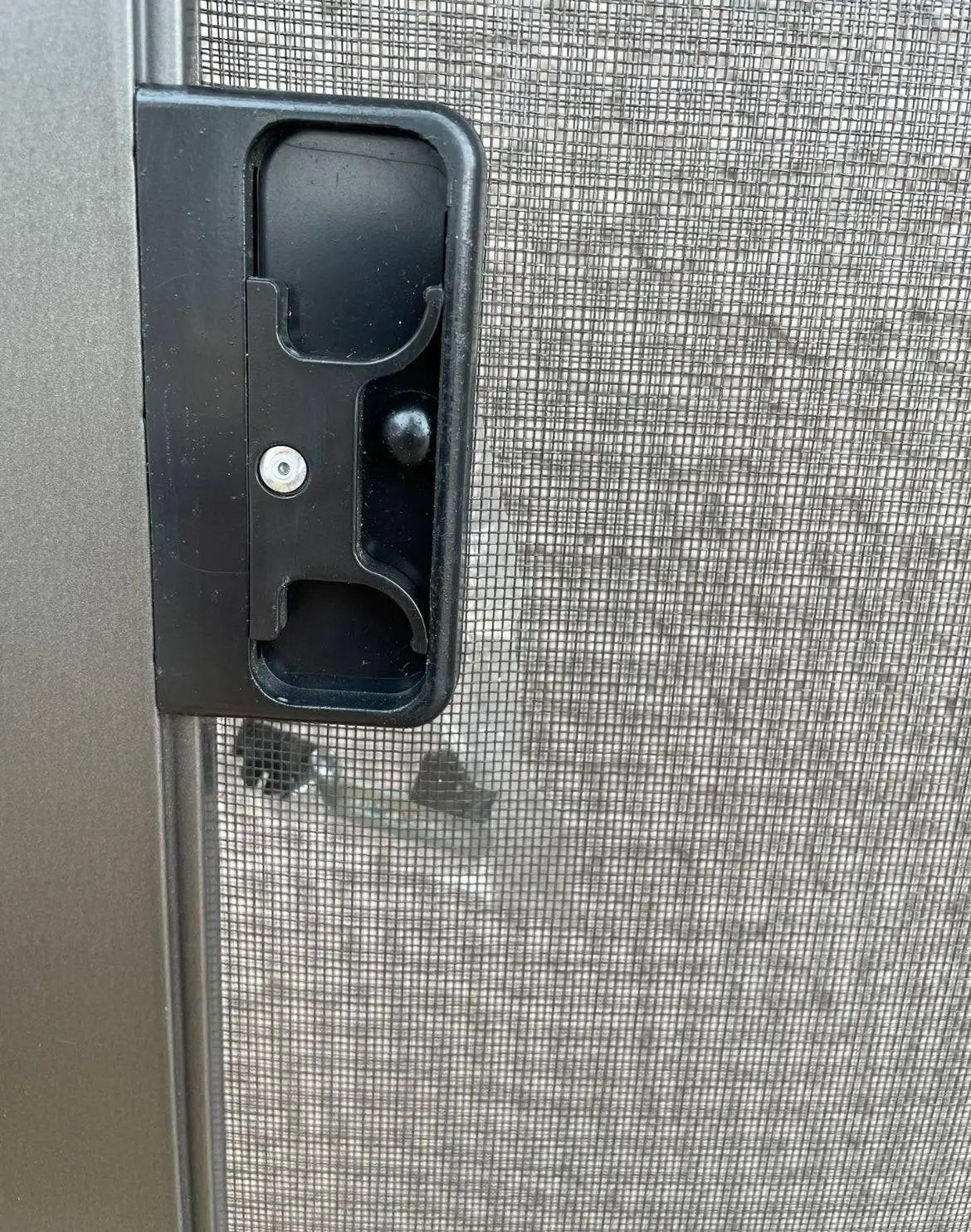Ritescreen Adjustable Patio Screen Door' Bronze' 36X78 DELIVERY LAS VEGAS ONLY by Selzalot