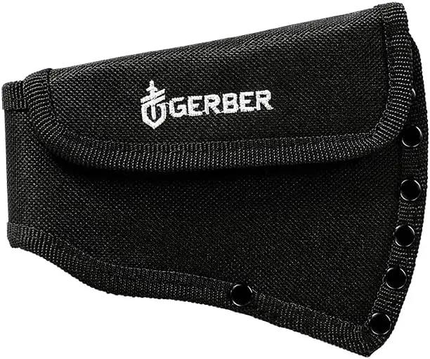 Gerber Gear Pack Hatchet - 3.5" Steel Blade Axe with Full Tang - Survival, Bushcraft and Camping Gear - with Mountable Nylon Sheath by GreenHaven Gardens