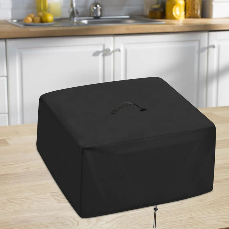 Indoor Grill Cover for Hamilton Beach 12.5x17x7in Electric Grill, Dust-Proof, Portable - Black by GreenHaven Gardens