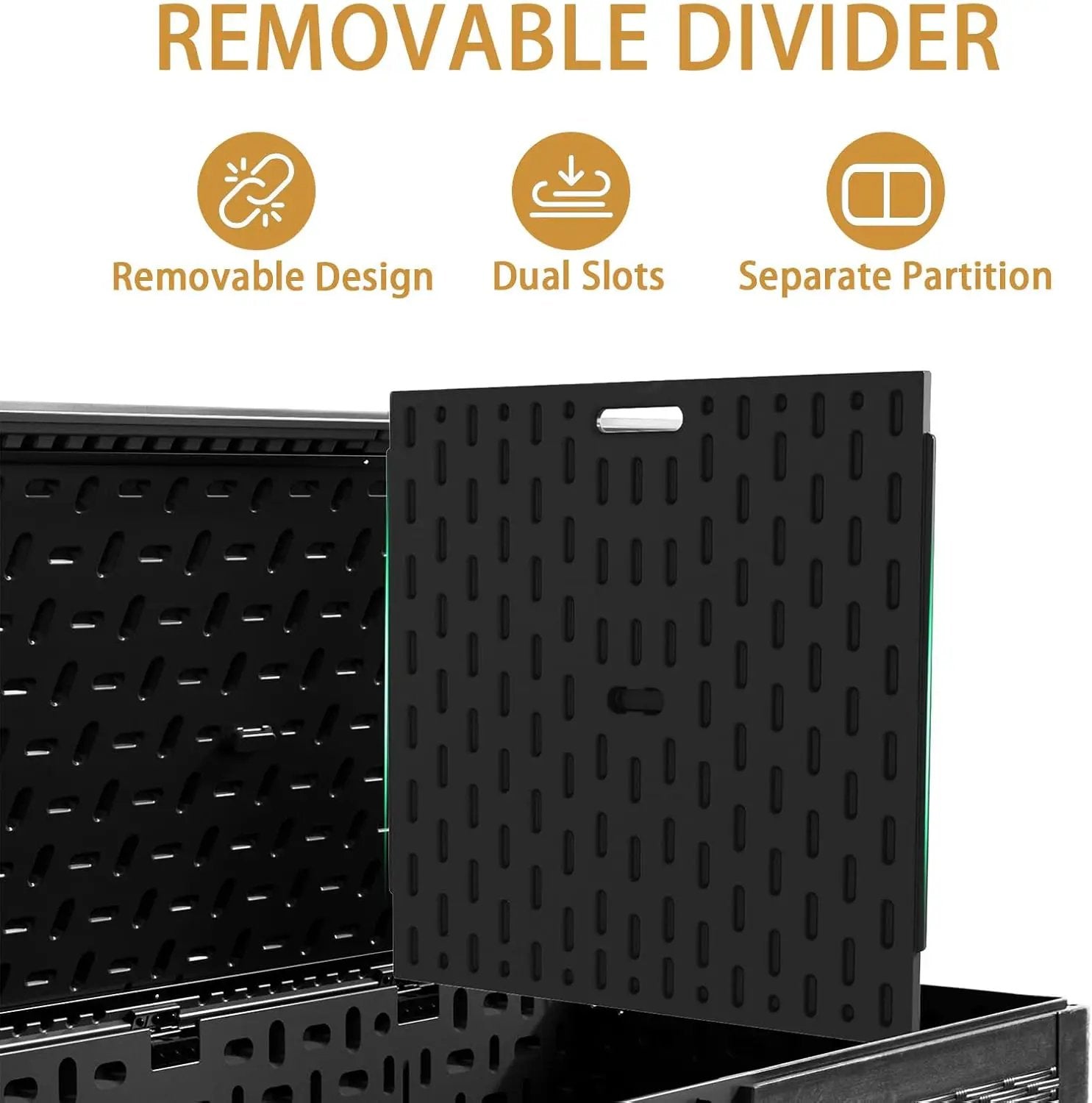 KUIKUI 288 Gallon Waterproof Deck Box, Outdoor Storage Box Waterproof Lockable with Divider and Lifter Prevent Water Seeping into from Floor for Patio Cushions by GreenHaven Gardens