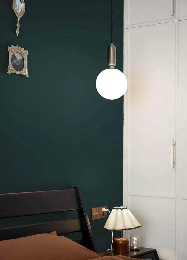 Dimoon 236''x17.7'' Green Peel and Stick Wallpaper Contact Paper Modern Self Adhesive Wall Paper Removable Renter Friendly Textured Solid Color Shelf Cabinet Vinyl Roll (236''x17.7'',Palegreen) by GreenHaven Gardens