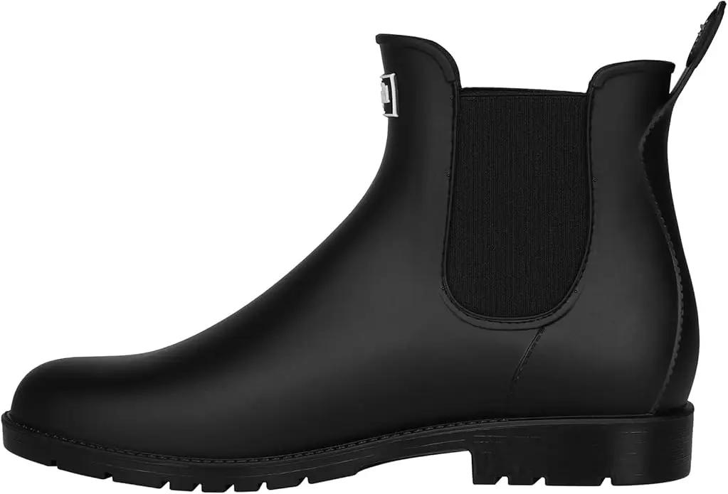 Asgard Women's Ankle Rain Boots Waterproof Chelsea Boots by GreenHaven Gardens