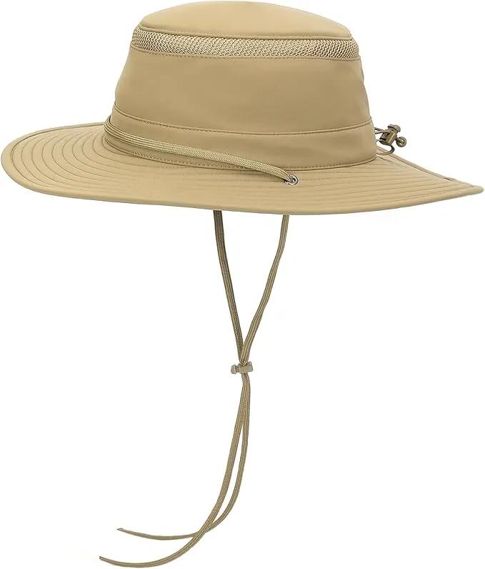 Cimarron Wide Brim Safari Sun Hat for Women & Men – UPF 50+ Outdoor Fishing Hat | Hiking, Running Travel Sun Protection Hat by GreenHaven Gardens