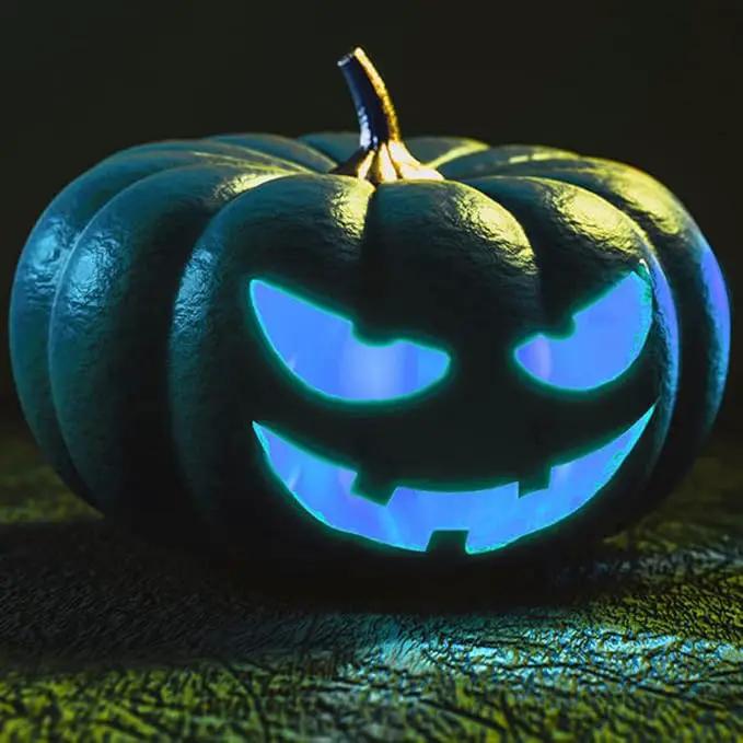 Led Flame Light,USB Rechargeable LED Fire Candles Outdoor Hanging Lamps with Remote for Home Party Halloween Christmas Decoration (Blue) by GreenHaven Gardens
