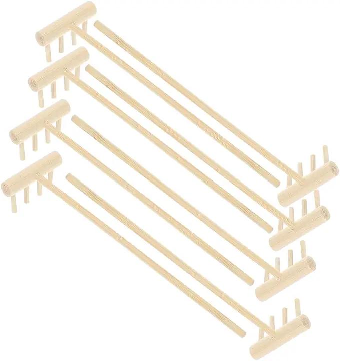 EXCEART Mini Rake Set - 80 Pcs Meditating Sand Zen Garden Accessories - Bamboo & Wood Adjustable Tools by GreenHaven Gardens