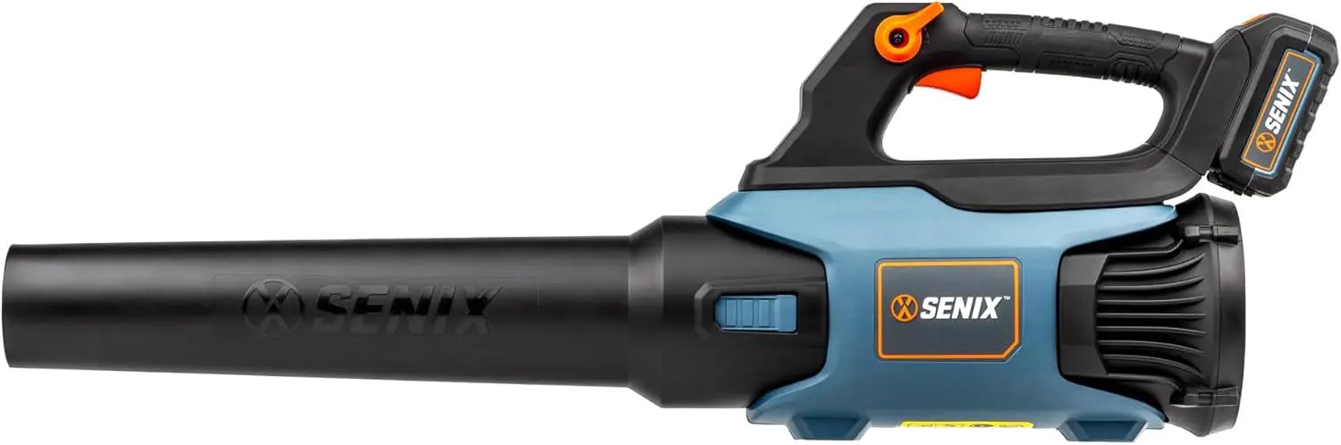 SENIX X2 20 Volt Max* 2-Piece Cordless Power Tool Combo Kit with Battery Powered 10-Inch String Trimmer and Variable Speed Leaf Blower, Includes 4.0 Ah Battery & Charger (S2K2B1-03) by GreenHaven Gardens