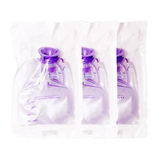 Water Drip Bags,1200ml Nutrition Bag Fluid Dripper Supply with Large Bore & Tube for Plants, 3 Pcs by GreenHaven Gardens