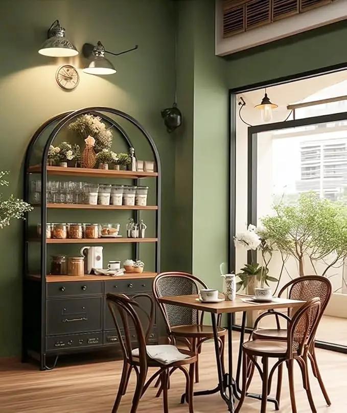 Dimoon 78.7''x17.7'' Green Peel and Stick Wallpaper Contact Paper Modern Self Adhesive Wall Paper Removable Renter Friendly Textured Solid Color Shelf Cabinet Vinyl Roll (78.7''x17.7'',Olive Green) by GreenHaven Gardens