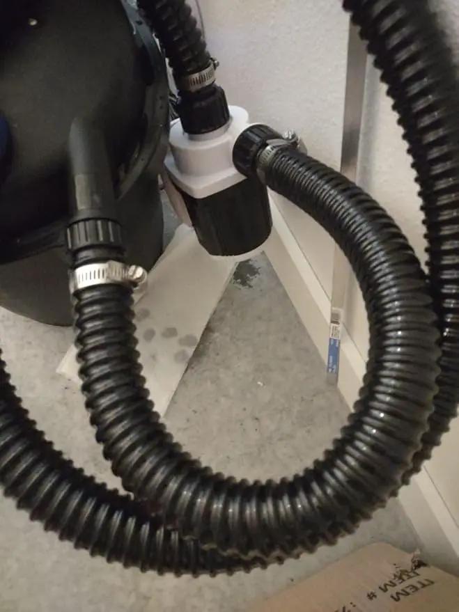 Pond Hose ID 1-1/2” × 10ft Black Corrugated Flexible Reinforced PVC Hose Vinyl Tubing for Pond Pump Fountain Garden Waterfall, Non-toxic & Kinkproof, with 2 clamps, 1.5 in 38mm id by GreenHaven Gardens