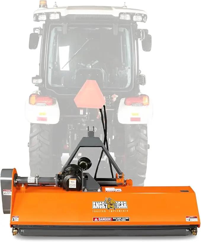 72'' PTO Flail Mower with Hydraulic Side Shift 3 Point 45-85hp, NAM72H by GreenHaven Gardens