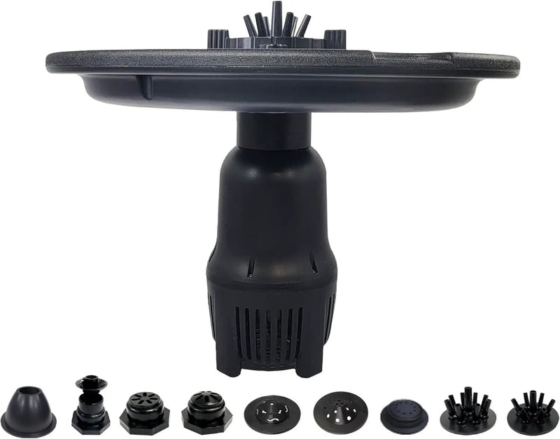 HALF OFF PONDS Floating Fountain – 1 HP Pond Aerator, 100' Cord – 15,000 GPH Water Pump – 13 Spray Patterns – Energy-Efficient for Large Ponds, Lakes & Water Gardens by GreenHaven Gardens