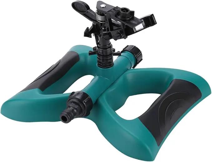 ViaGasaFamido Lawn Sprinkler Automatic Rotary Sprinkler 360° Rotating Sprinkler Irrigation System Large Coverage Area for Watering Garden Yard Trees Shrubs by GreenHaven Gardens