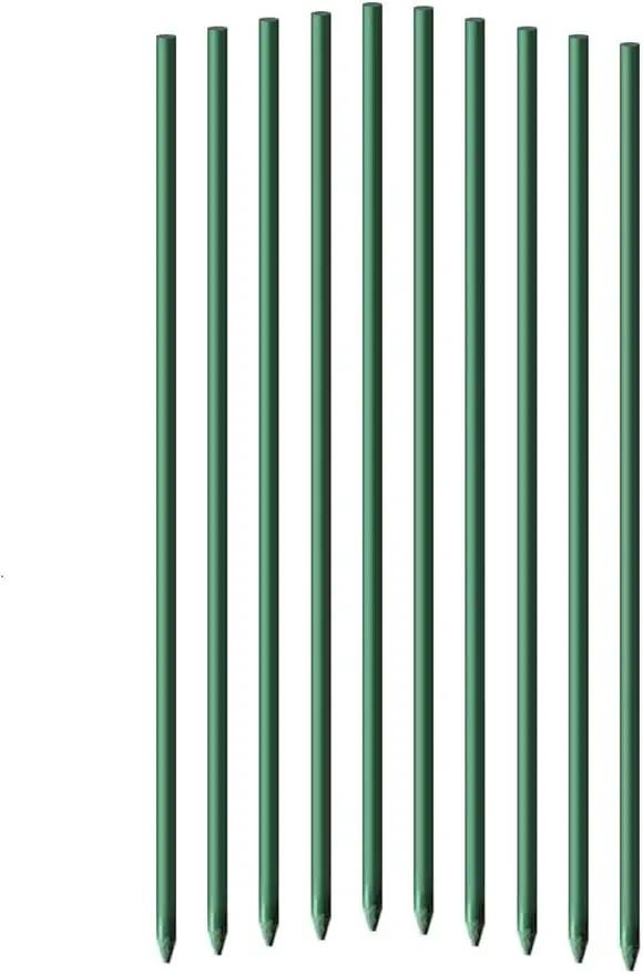 5 Ft 50pack Garden Stakes for Climbing Plants,1/4" Dia Supports Poles EcoStake Rust-Free Plant Sticks Fence Post (60inch) by GreenHaven Gardens