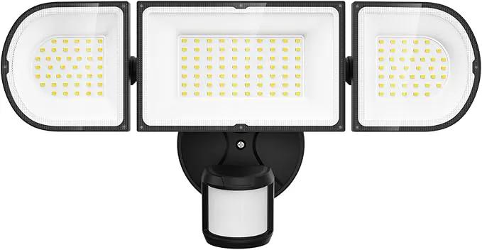 150W Motion Sensor Lights Outdoor for Outside, 15000LM LED Flood Lights Outdoor Wired Dusk to Dawn, Exterior Security Floodlight Fixture Waterproof IP65, Outdoor Lighting for House, Garage by GreenHaven Gardens