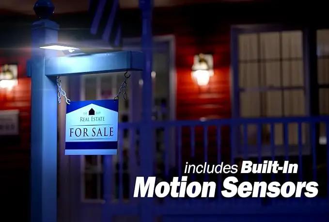 Jokari Solar Powered Motion Activated Walkway and Sign Illuminators 2 Pack. Efficiently Light Up Paths or Signage With Eco-Friendly Solar Energy and Intelligent Motion Sensing to Keep Your Family Safe by GreenHaven Gardens
