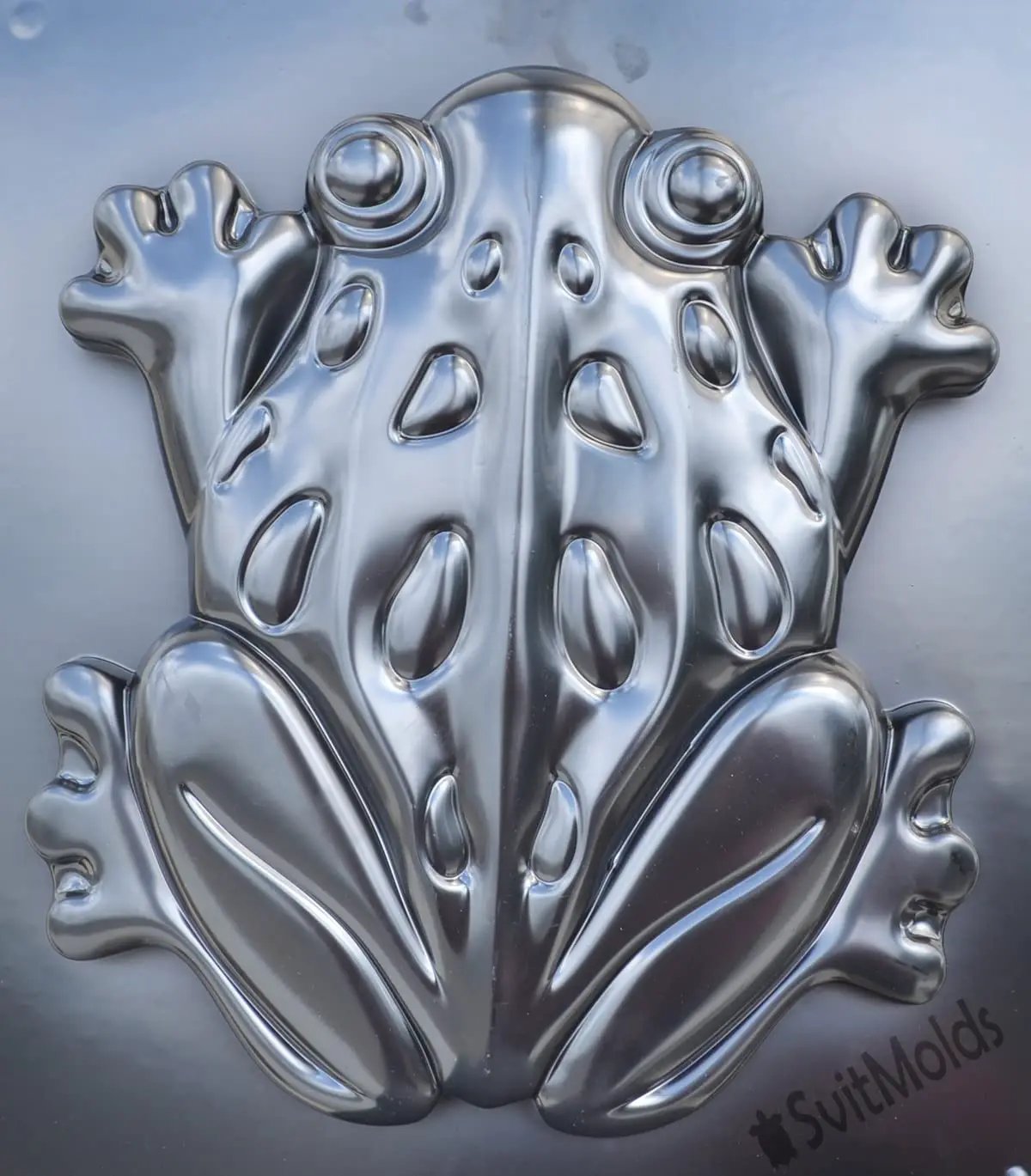 SvitMolds Concrete Mold DIY Frog Stepping Stone Mould Concrete Cement Mould ABC Plastic Toad Animal Garden and Yard Decor Garden Path Walkway (1, S68-Sm) by GreenHaven Gardens