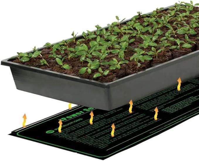 iPower 48" x 20" Waterproof Durable Seedling Heat Mat Warm Hydroponic Plant for Indoor Gardening Germination Starting by GreenHaven Gardens