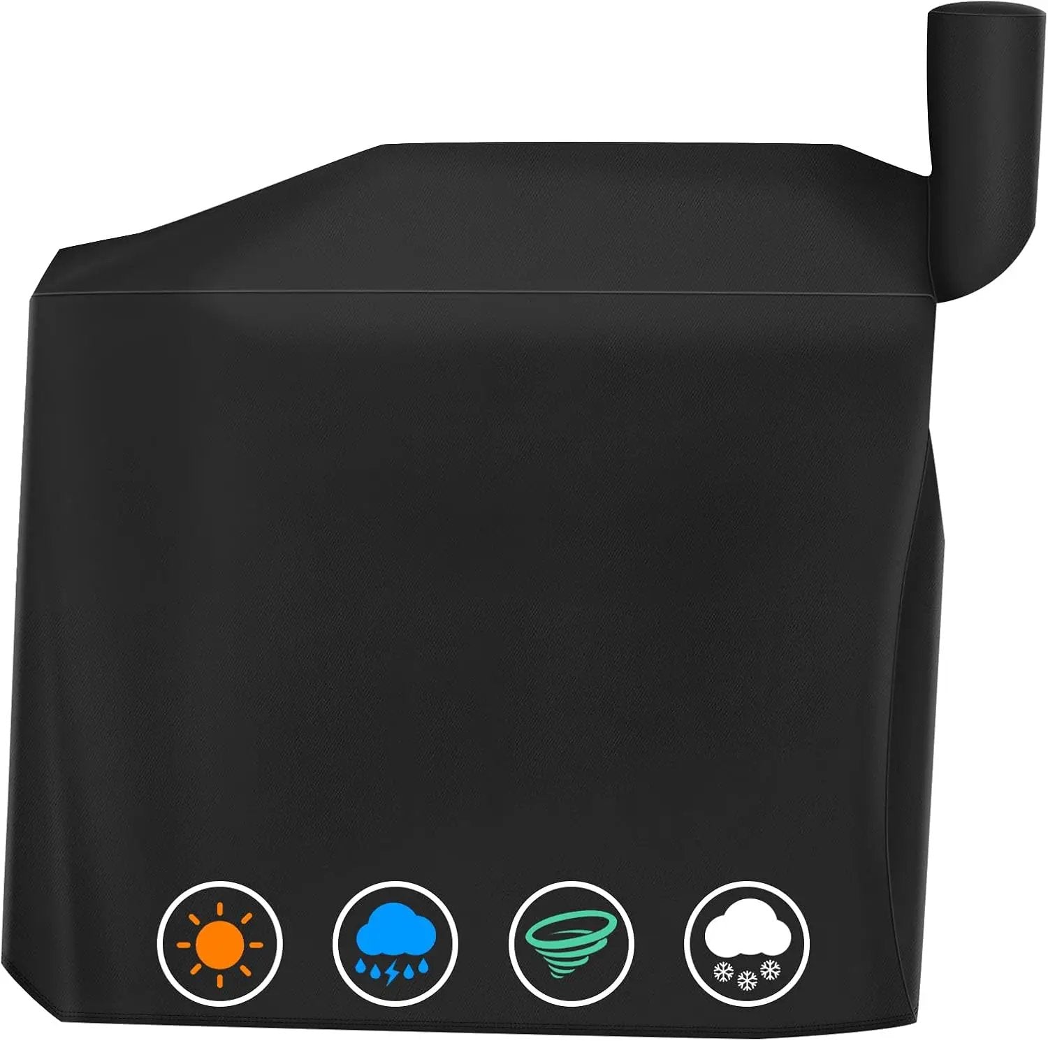 ZBXFCSH Heavy Duty ZGC-02B Full Length Grill Cover Compatible with Z Grill 700 Serial Wood Pellet Grills and Compatible with ZPG-450A ZPG-550B Grills by GreenHaven Gardens