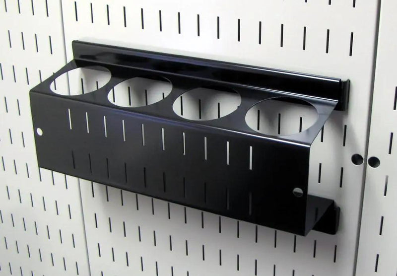 Wall Control Pegboard Metal Organizer, 4 ft. Black, Storage Rack with Rust Resistant Finish by GreenHaven Gardens