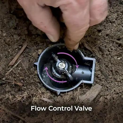Jr (2 Pk) - Deep Underground Dripper, Tree & Plant Root Watering Drip Irrigation & Fertilizer Stake (1/2" Female NPT Compatible with All Connectors, Water Hose, Drip & PVC) by GreenHaven Gardens