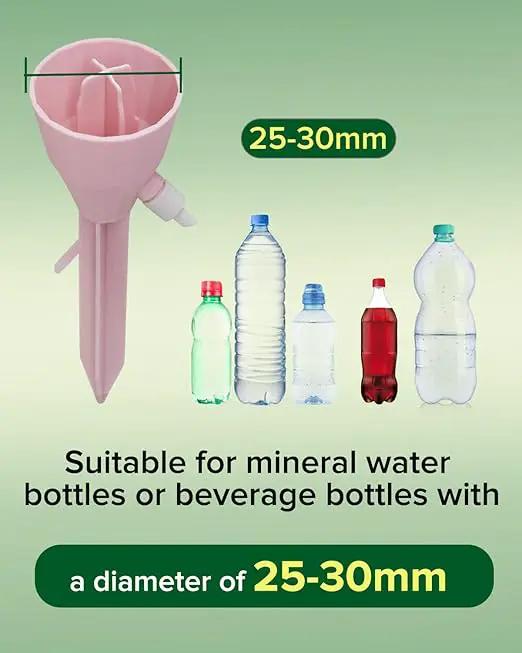 12 Packs Self Watering Planter Drip, Automatic Drip Irrigation Stakes with Adjustable Valve, Adjustable Water Flow System, Self Watering Planter Insert Devices for Indoor and Outdoor Plants by GreenHaven Gardens