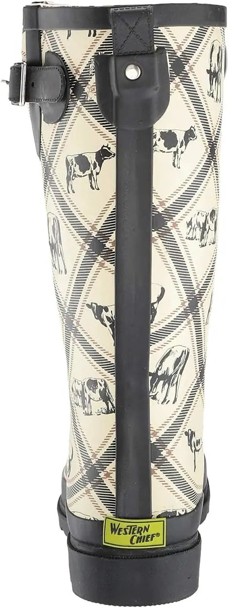 Western Chief Women's Tall Waterproof Rain Boot Outdoor Garden Shoes