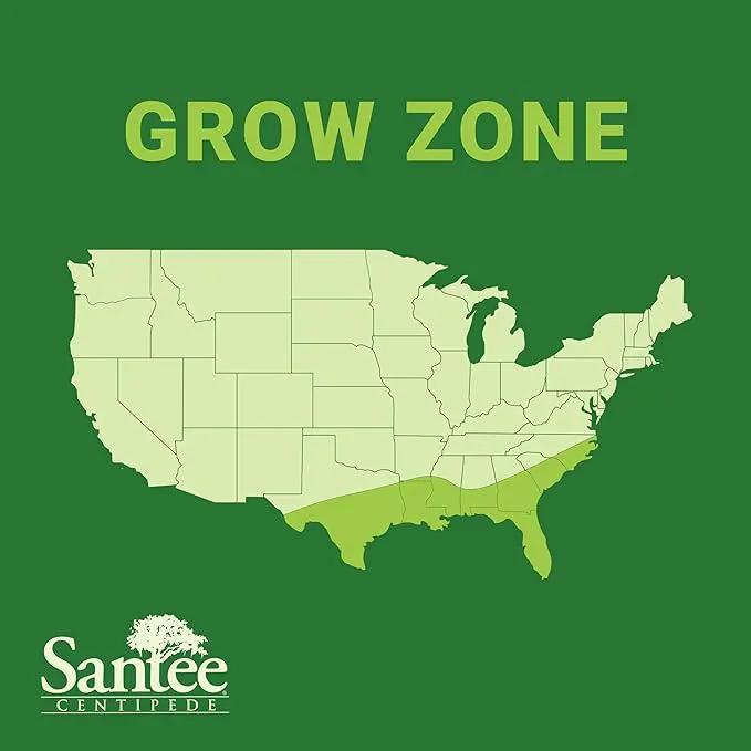 Lawnifi Santee Centipede Grass Seeds for Lawn, 2 lbs Covers 4,000 Sq Ft by GreenHaven Gardens