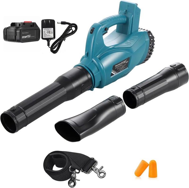 Cordless Leaf Blower with 4000mAh Battery,180MPH Battery Powered Blower,6 Speeds Electric Handheld Leaf Blower for Snow Blowing & Lawn Care by GreenHaven Gardens