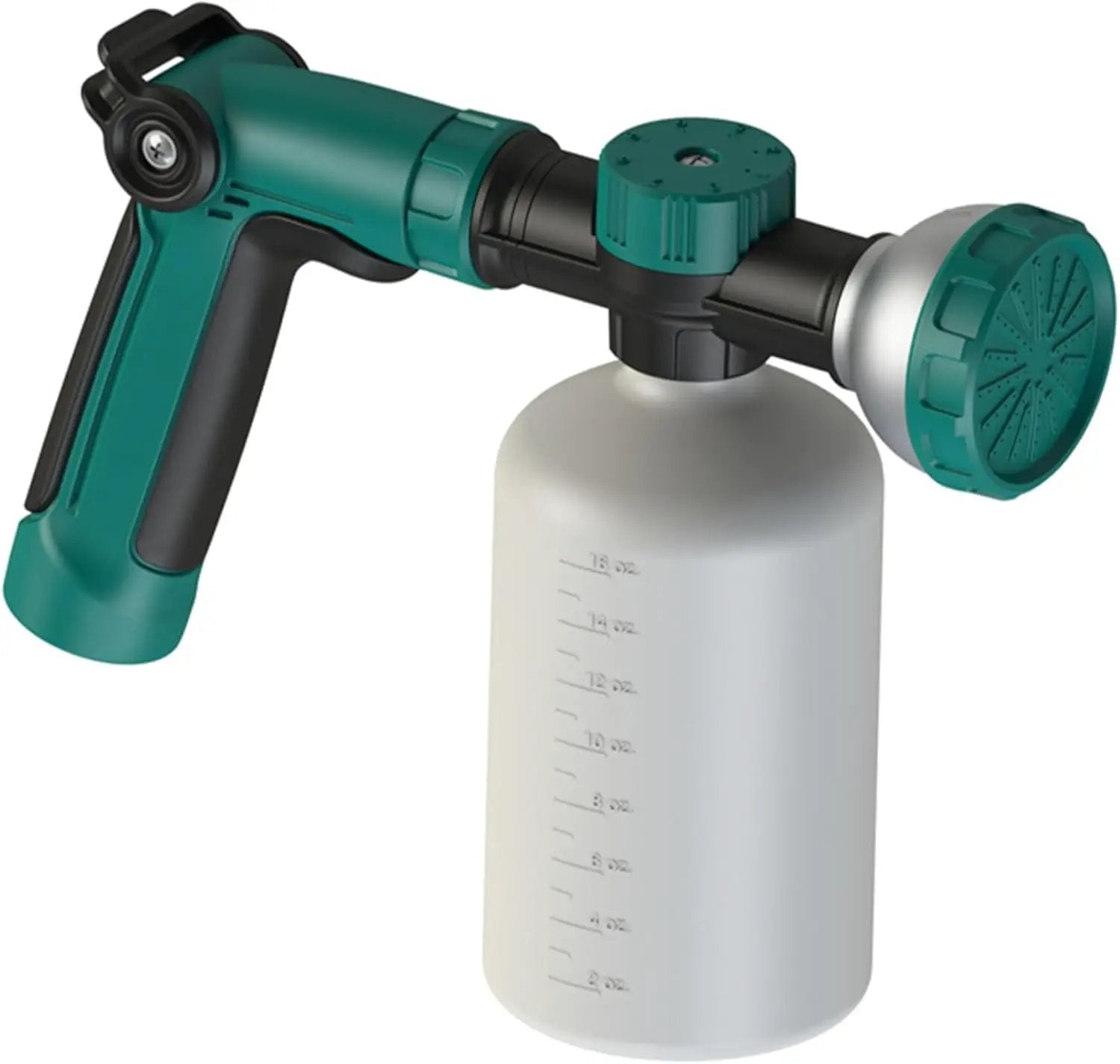Fertilizer Sprayer, Hose End Sprayer for Liquid Fertilizer/Soap, 500ml with Clear Scale, Detachable Car Wash Hose Attachment for Watering Plants, Soap Attachment by GreenHaven Gardens