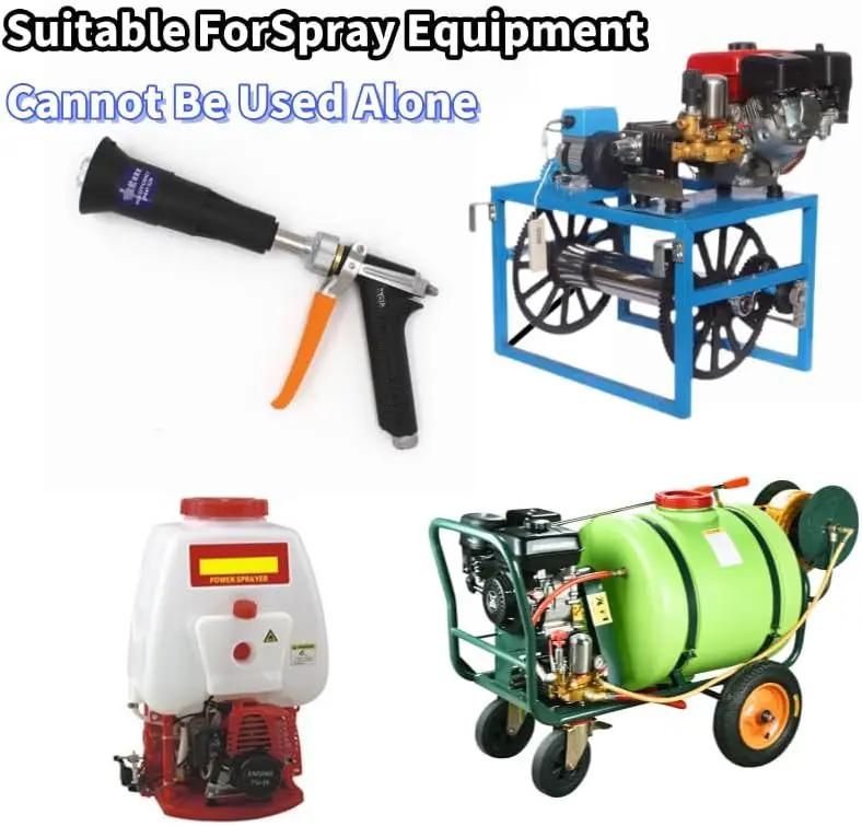 Agricultural Spray Guns, Fruit Tree Sprinkler, Electric Spray, High-Pressure Spray, Long Rod, Even Spray, Direct Spray, Lrrigation and Cleaning (Black Heavy Duty Spray Gun) by GreenHaven Gardens