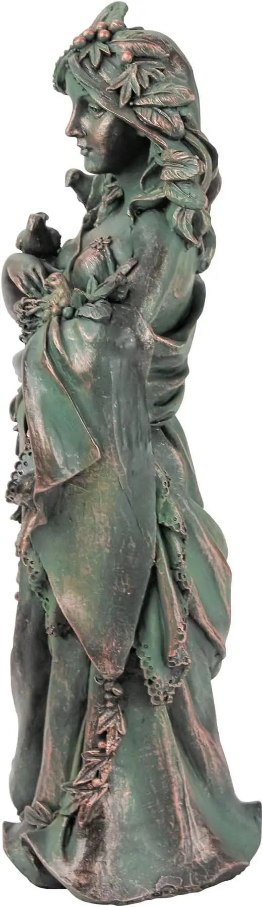 Design Toscano NG31497 Mother Nature Maiden of the Forest Statue,Full Color by GreenHaven Gardens