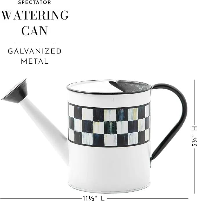 MACKENZIE-CHILDS Watering Can, Outdoor Galvanized Watering Can, Spectator by GreenHaven Gardens