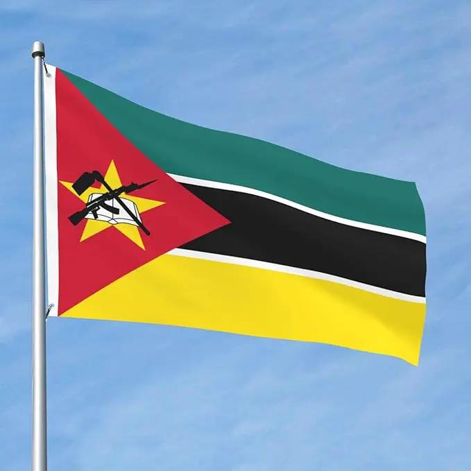 Mozambique Mozambican Flag Garden Yard House 2x3 ft Flags Double Sided Print Banner Indoor Outdoor Party Home Decorations for Boat Dorm House Balcony by GreenHaven Gardens