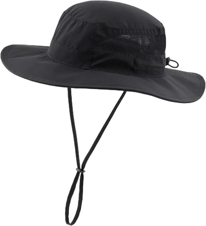 Connectyle Women's UPF 50+ Sun Hat UV Protection Wide Brim Bucket Hat Summer Beach Hats Fishing Hiking Outdoor Safari Hats by GreenHaven Gardens