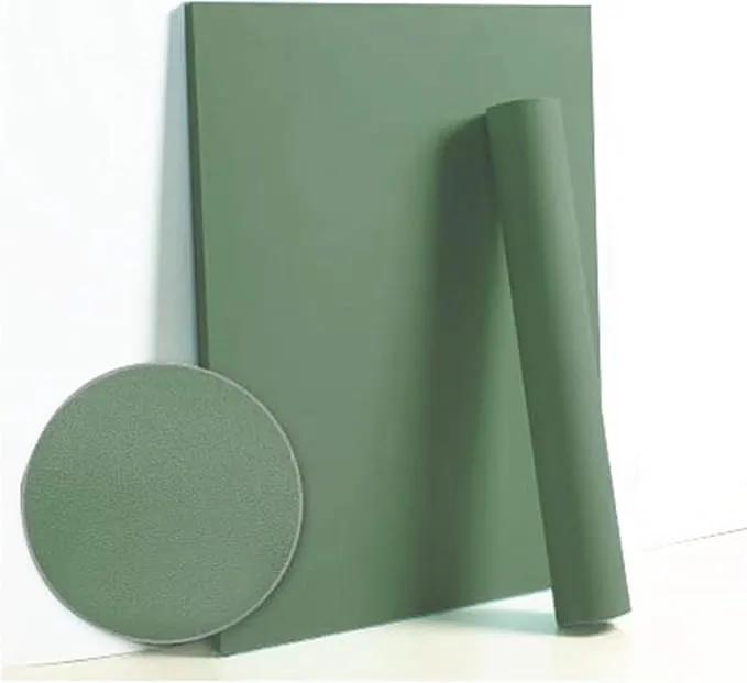 Dimoon 118''x23.6'' Green Peel and Stick Wallpaper Contact Paper Modern Self Adhesive Wall Paper Removable Renter Friendly Textured Solid Color Shelf Cabinet Vinyl Roll (118''x23.6'',Dark Green) by GreenHaven Gardens