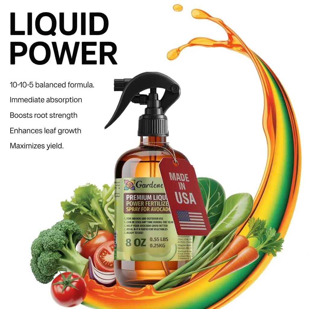 Liquid Power Green Beans Fertilizer Spray – Ready-to-Use Liquid Plant Food for Green Beans – Premixed, Easy Application – Fast-Acting Formula for Growth, Roots & Yield – Indoor & Outdoor Use – 8 oz by GreenHaven Gardens