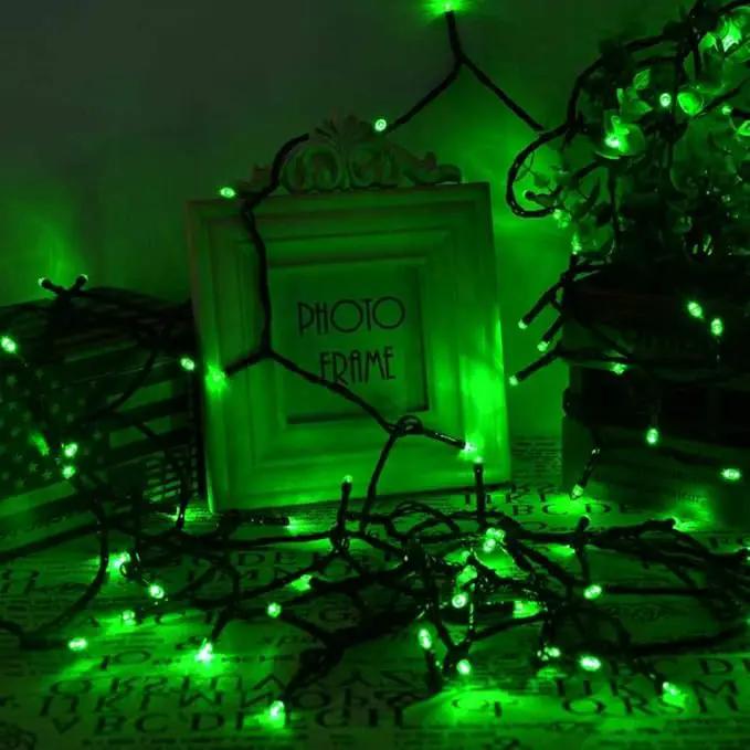Toodour Solar Christmas Lights, 72ft 200 LED 8 Modes Green Christmas String Lights, Waterproof Solar Lights String for Garden, Patio, Fence, Holiday, Party, Balcony, Outdoor Christmas Decorations by GreenHaven Gardens