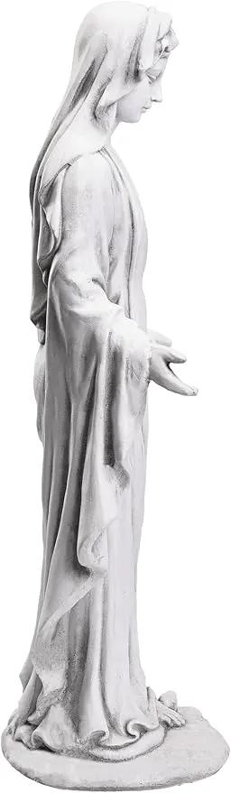 TOETOL Virgin Mary 29.9 Inch Outdoor Statue Religious Blessed Mother Garden Decor Statues Catholic Mother Mary Yard Patio Deck Home Entryway Hallway Sculpture by GreenHaven Gardens