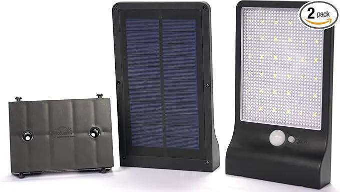 Jokari Solar Powered Motion Activated Walkway and Sign Illuminators 2 Pack. Efficiently Light Up Paths or Signage With Eco-Friendly Solar Energy and Intelligent Motion Sensing to Keep Your Family Safe by GreenHaven Gardens