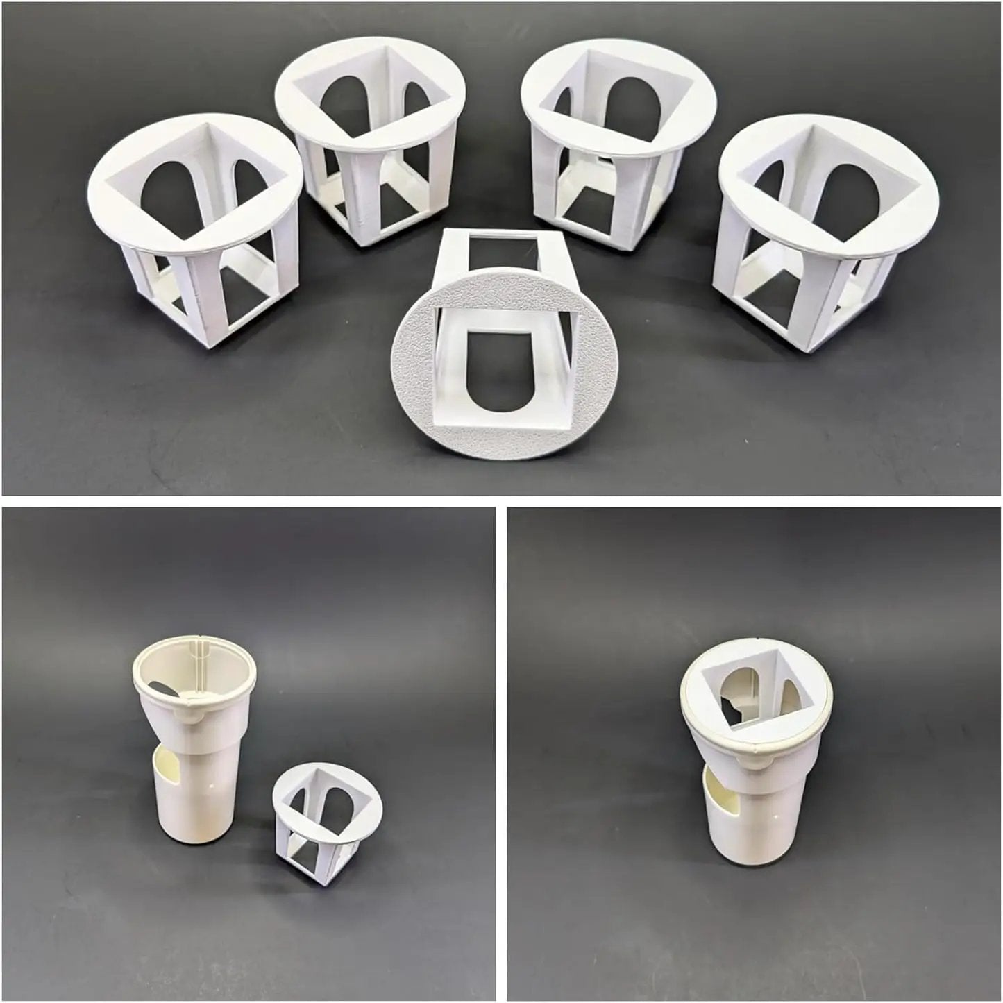 Grow Cubes for Hydroponic System/Compatible with Gardyn (10 Grow Cubes / 10 W&B caps) by GreenHaven Gardens