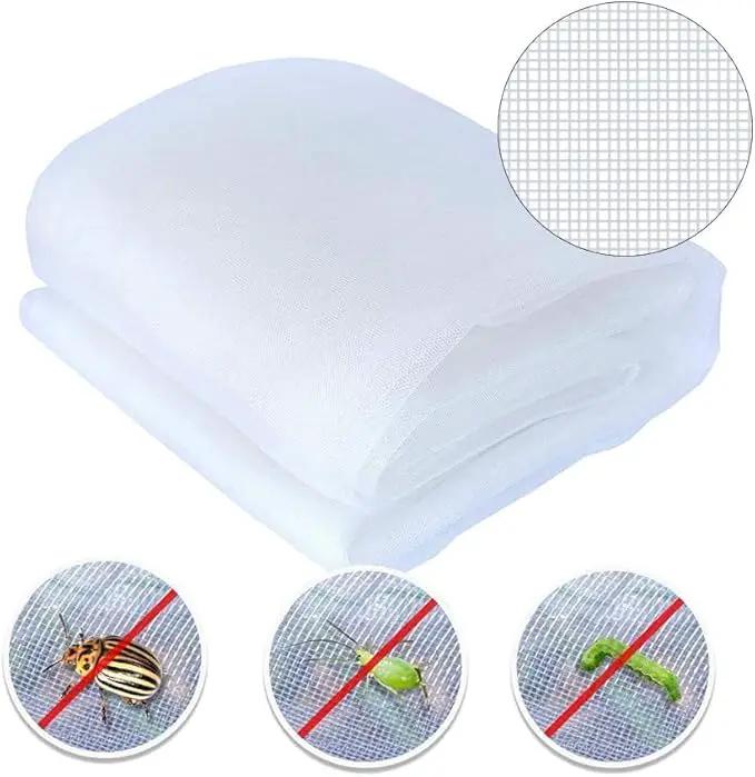 Agfabric Garden Netting 16'x30' Insect Pest Barrier Bird Netting for Garden Protection,Row Cover Mesh Netting for Vegetables Fruit Trees and Plants,White by GreenHaven Gardens