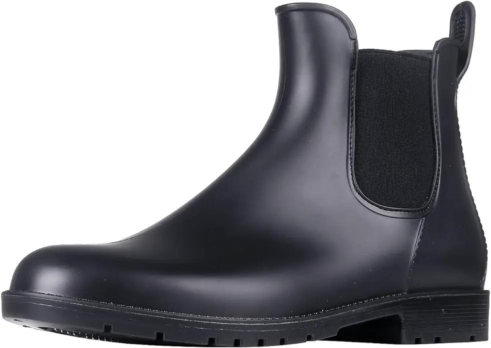 Asgard Women's Ankle Rain Boots Waterproof Chelsea Boots by GreenHaven Gardens