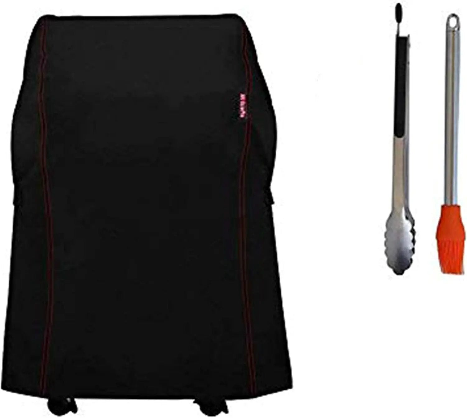 BBQ Coverpro 82835 Heavy Duty Grill Cover for Weber Spirit 210 Series Gas Grills (Compared to Weber 7105) Including Basting Brush and Tongs by GreenHaven Gardens