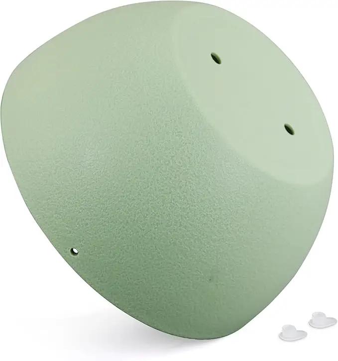 12 inch Large Hanging Planters Plant Pots for Indoor Outdoor Plants, 2 Pack Hanging Flower Pots with Drainage Holes and Chain for Garden Porch, Plastic Hanging Baskets for House Plants, Green by GreenHaven Gardens