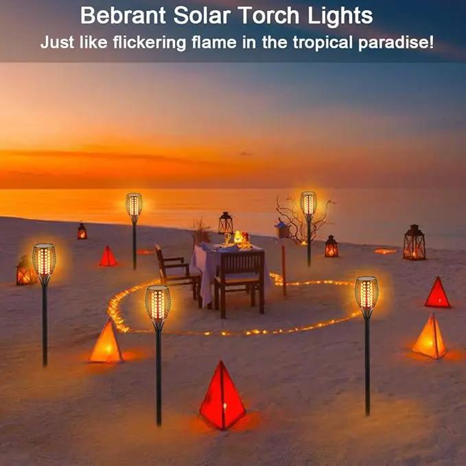Aityvert Upgraded Solar Torch Lights 43 inches Flickering Dancing Flames Waterproof Outdoor Landscape Decorations Lighting Dusk to Dawn Auto On/Off Solar Lights for Halloween Christmas 2-Pack by GreenHaven Gardens